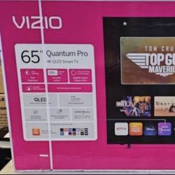 65 Tv $55 Down Takes The TVs On Finacing Free Delivery.  65 Quantum Pro Smart 4k Hdtv 