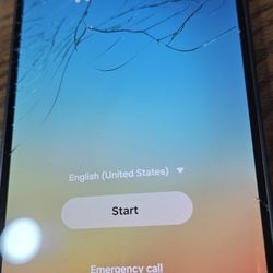 Never Used Unlocked  Samsung A16 - broken Screen