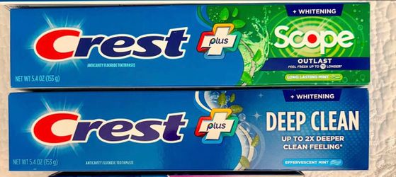 Crest Toothpaste unopened/new
