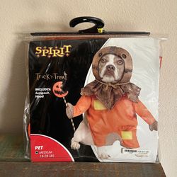 Spirit Halloween Trick R Treat Sam Dog Costume! Size Medium! 