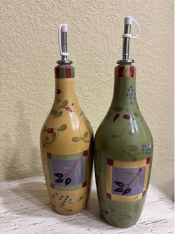 Vinegar and oil set