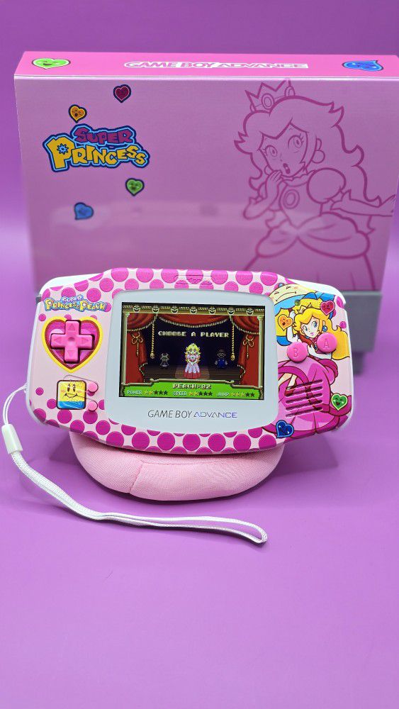Gameboy Advance Princess Peach Theme USB C
