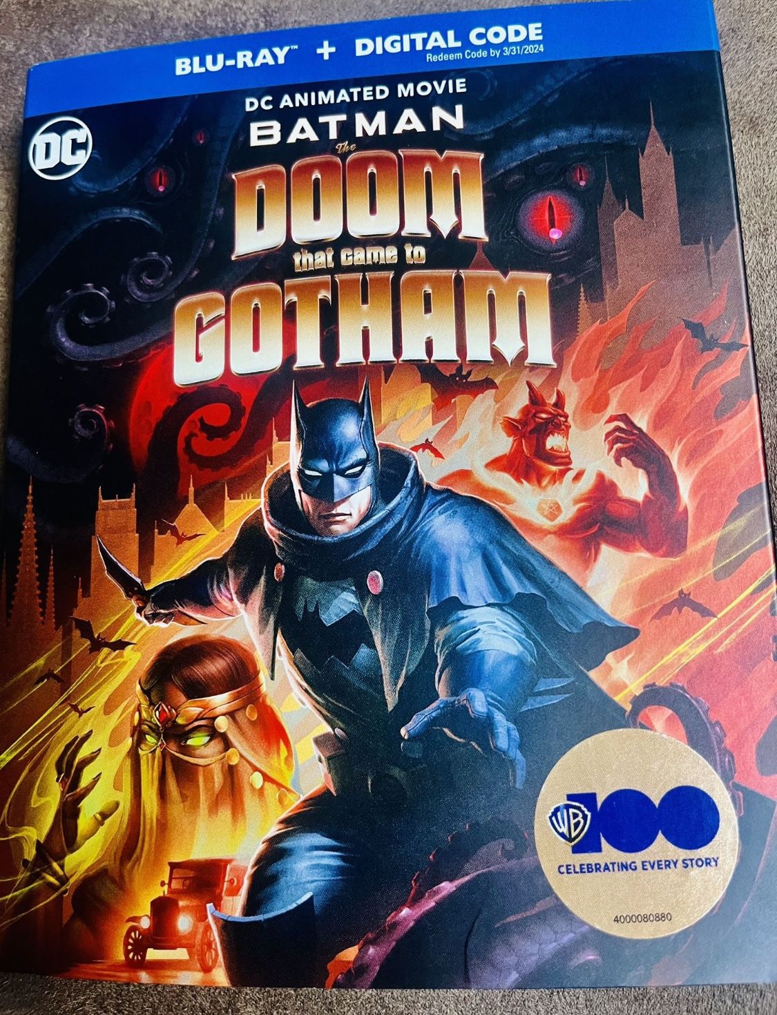 Batman: Doom That Came To Gotham DVD/Blu Ray