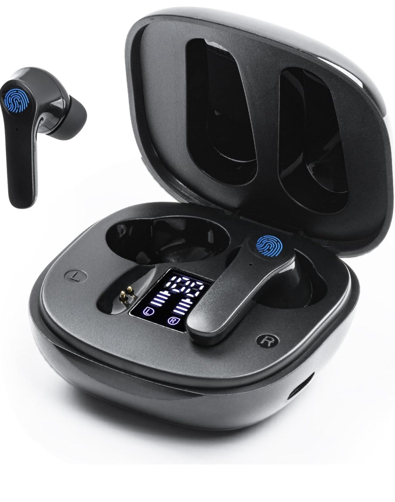 Brandnew Translation Earbuds,Real Time Noise Cancelling Wireless Earbuds,144 Translation Languages Bluetooth Headphones,Fast Reaction Translation Devi