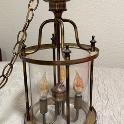 Vintage Hanging Light Set