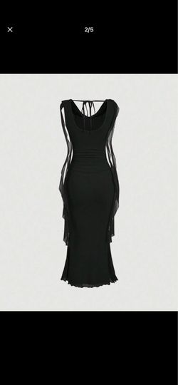 Women black dress