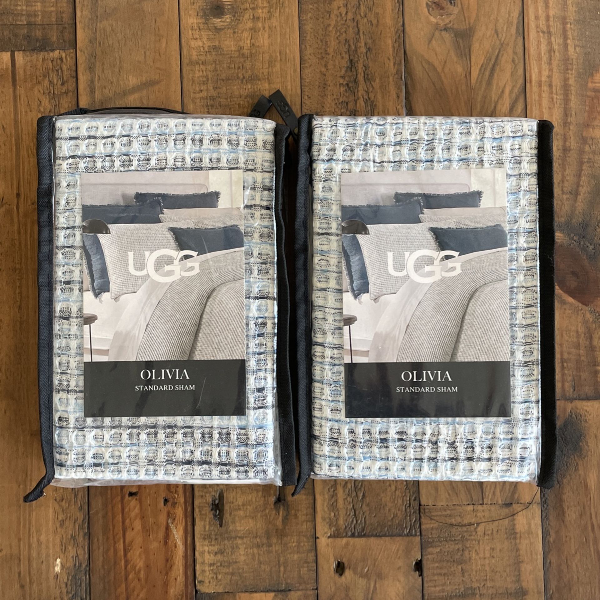 2 Horizon Blue UGG Shams