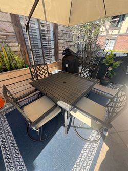 Patio table