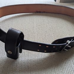 Dutyman 1011 Full Leather Belt Size 46