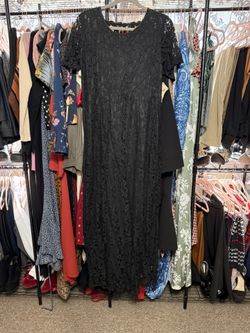 Black lace Dress $20 Size 12