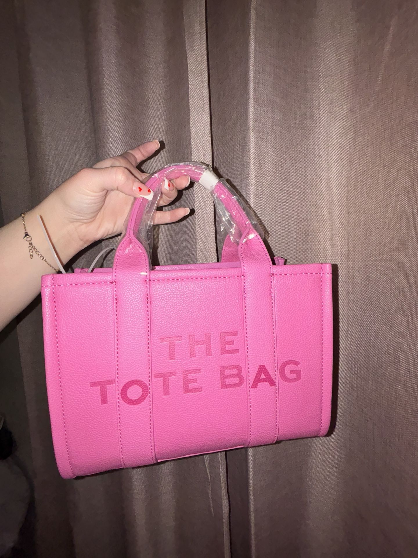 Pink Tote Bag 