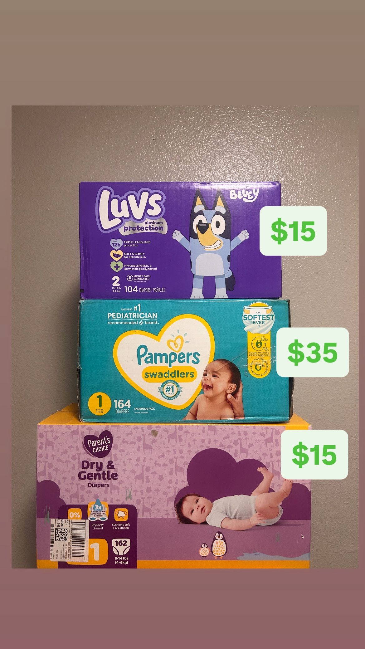new diapers 