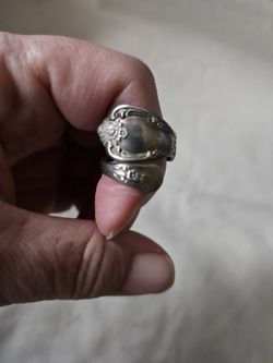 Vintage Roger's Spoon Ring Sz 7