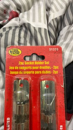 2 piece socket holder set