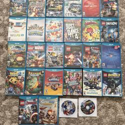 Nintendo Wii U Wiiu Games 10 Each