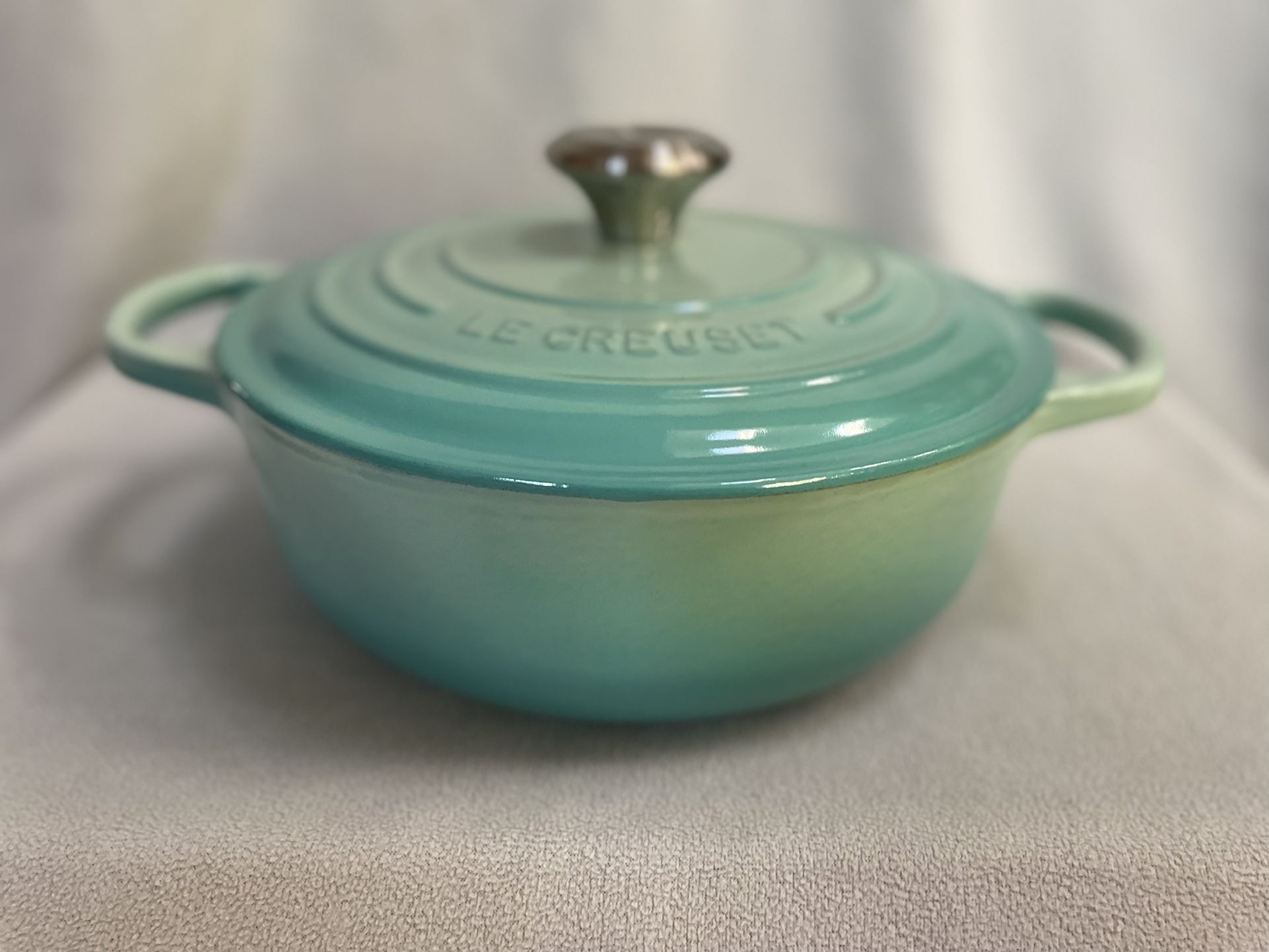 Le Creuset 3.5qt Sauteuse Cool Mint