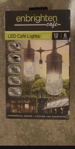 LED Indoor/outdoor String Cafe Lights