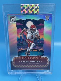 2024 Panini Donruss Optic - Uptowns Xavier Worthy #7 (RC)