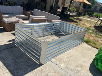 Raised Garden Bed Kit Outdoor Patio,8x4x2ft