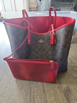 Coach reversible bag