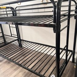 Litera Twin Size Nueva En Caja Incluye Colchones