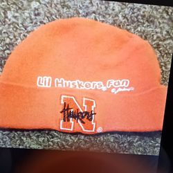 Husker Baby Hat Clean $5.00