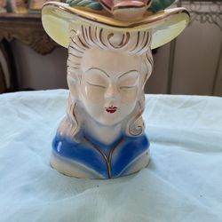 VINTAGE HEAD VASE