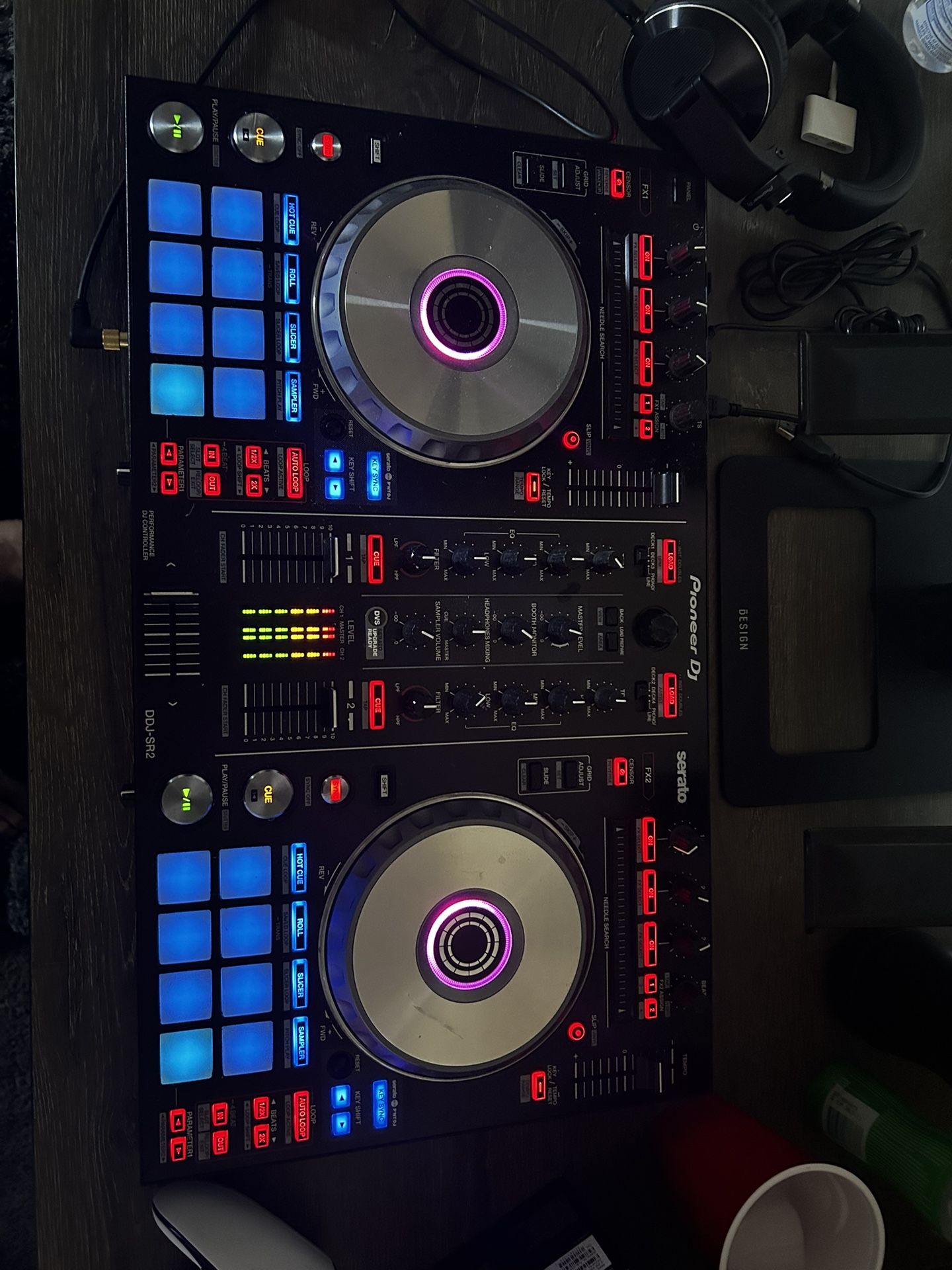 Pioneer DJ DDJ-SR2 4 Deck Serato DJ Pro Controller