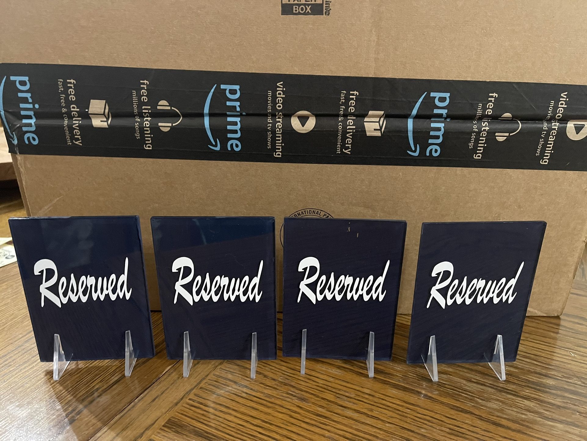 4 Reserved Signs
