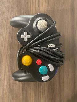 GOOD CONDITION - Black Smash Bros GameCube Controller