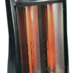 Comfort Zone Heater Radiant Tower Heat Space Heater Dual Quartz Heating 1500W