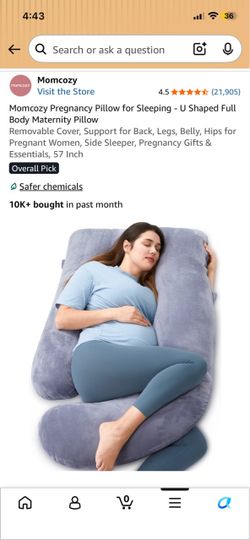 Mom cozy pregnancy pillow