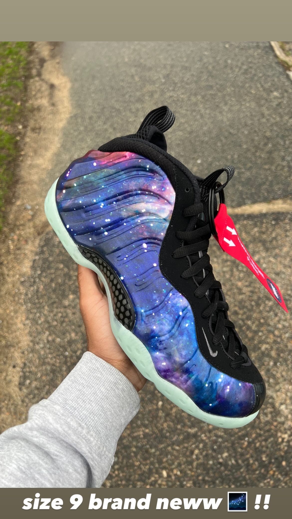 galaxy foamposite