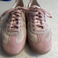 Pink Adidas Sambas Size 9