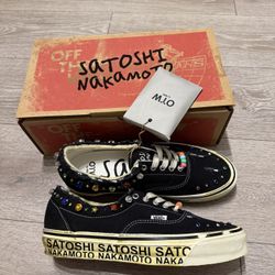 Satoshi Vans lucky charm size 10 