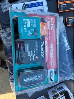Makita 40v battery and charger