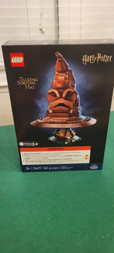 Lego Harry Potter Sorting Hat. New In Box