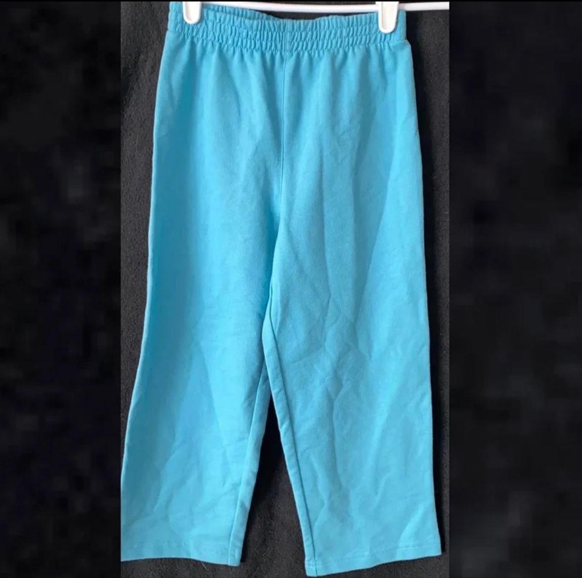 New Toddler Kids 4T Turquoise Blue Sweatpants