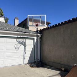 Lifetime shatter proof basketball hoop