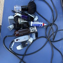 Hair cutting machine. Two of them plus misc gadget