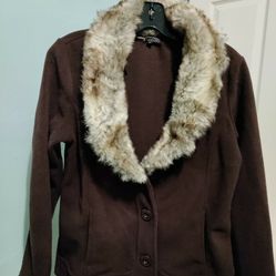 Jacket, Brown Size Small 