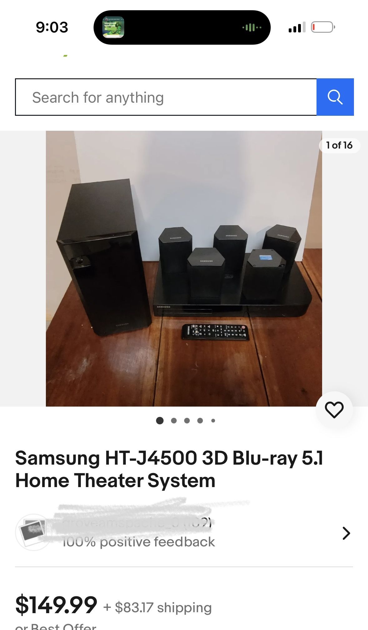 Blue Ray Surround Sound