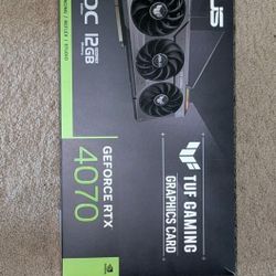 GeForce Rtx 4070 12GB OC Graphics Card