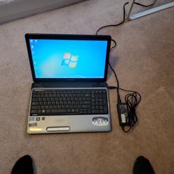 Toshiba L775 Laptop Dual Core i3 Intel Works Great