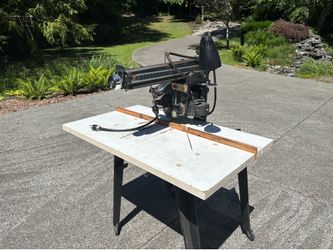 1970s Vintage 12” Craftsman Radial Arm Saw