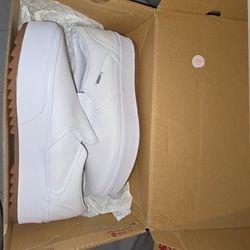 Vans White Size 10 In Women's 