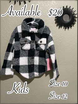 New. Kids Size 10&12