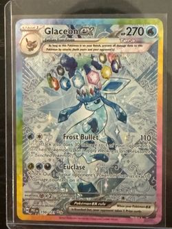 Glaceon EX 150/131 Prismatic Evolutions Pokemon