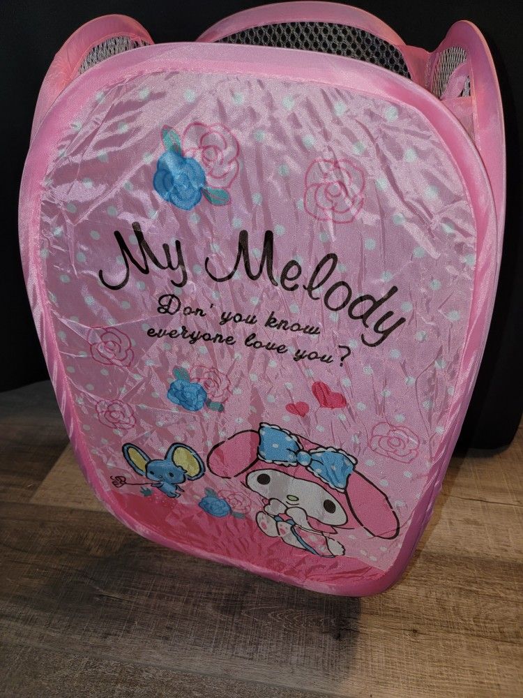 Sanrio My Melody Laundry Basket Brand New