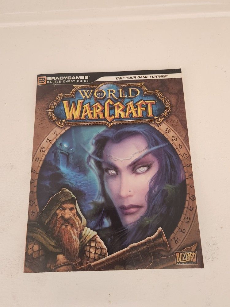 World Of Warcraft Strategy Guide Book Blizzard Entertainment 2007 Bradygames